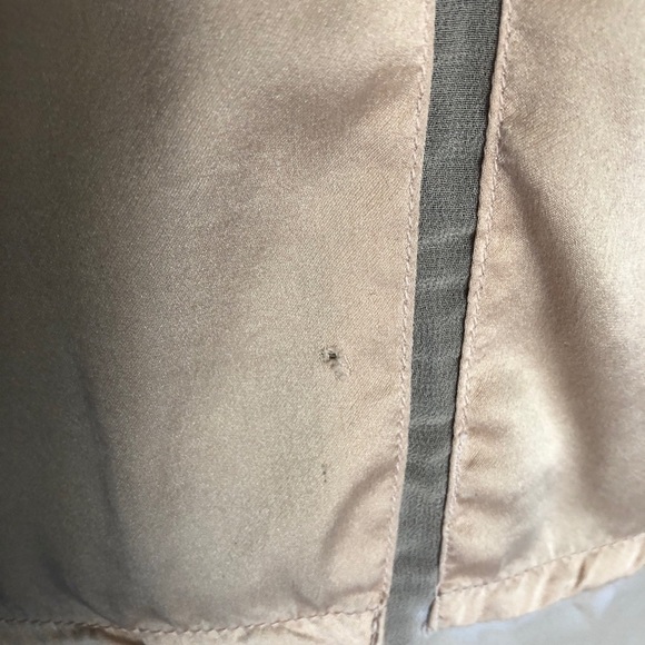 Fever silk top, lined, dusty nude pink color size M - Picture 6 of 10